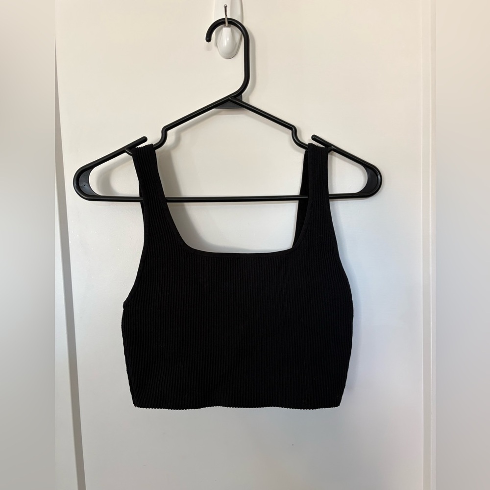 BABATON // sculpt knit crop tank